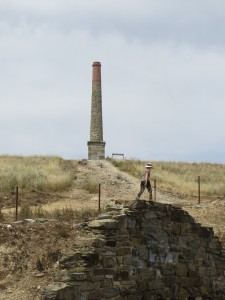 PostConTour Burra mine chimney