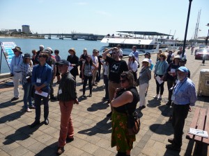 Day 2 FIELD TRIP Port Adelaide on wharf