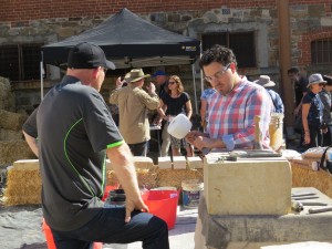 Day2 Breakfast stone carving